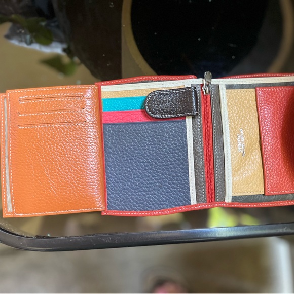 Vera Pelle Florence leather wallet with coin pocket - Picture 7 of 7